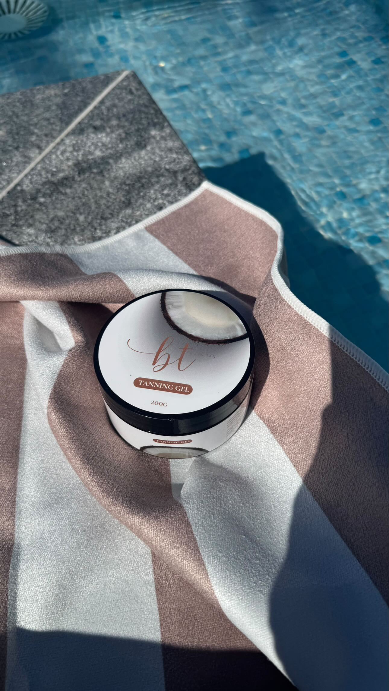 Coconut tanning balm