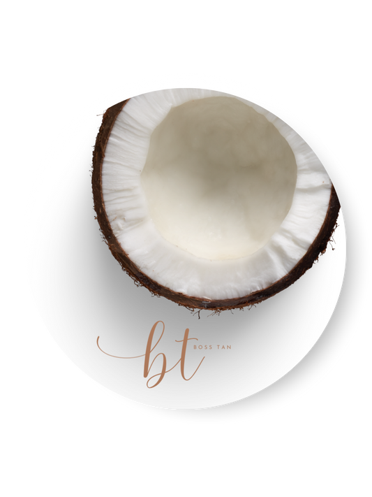 Coconut tanning balm